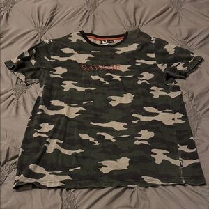 Savage Men's Green Camouflage Tee